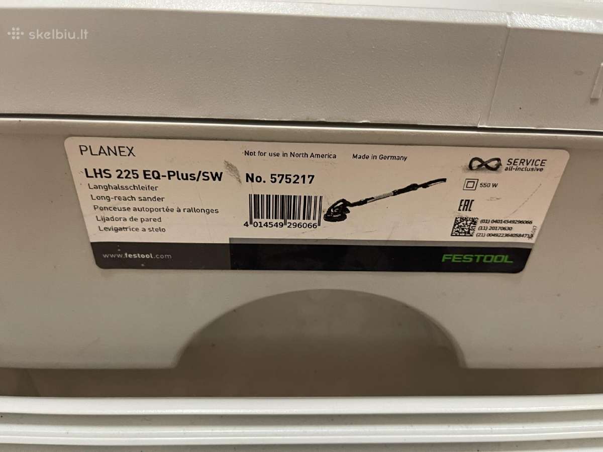 Festool -Lhs 225 Eq-plus/sw - nuotraukos Nr. 3