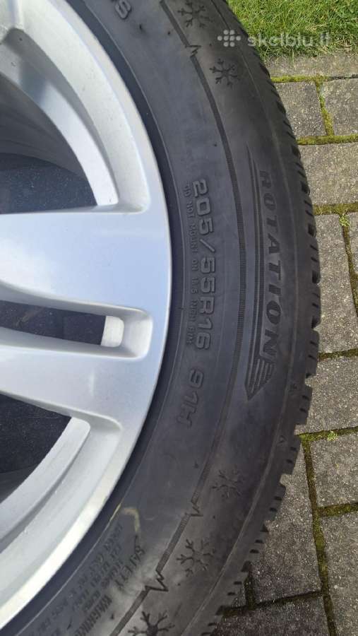 Opel Astra K ratai R16 su žieminėm padangom - nuotraukos Nr. 12