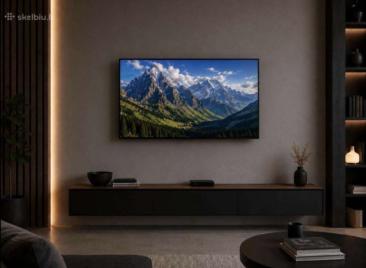 Samsung 55 4k Uhd – 1.4m Smart TV (Go3, Netflix) - nuotraukos Nr. 2