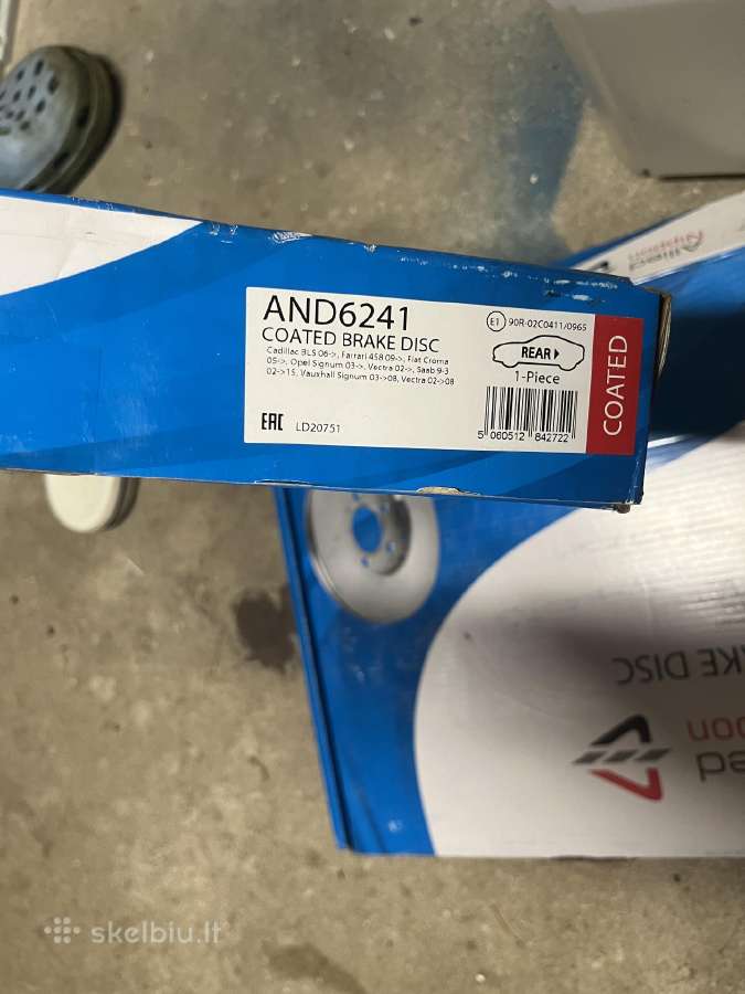 Galiniai stabdžio diskai - nuotraukos Nr. 2