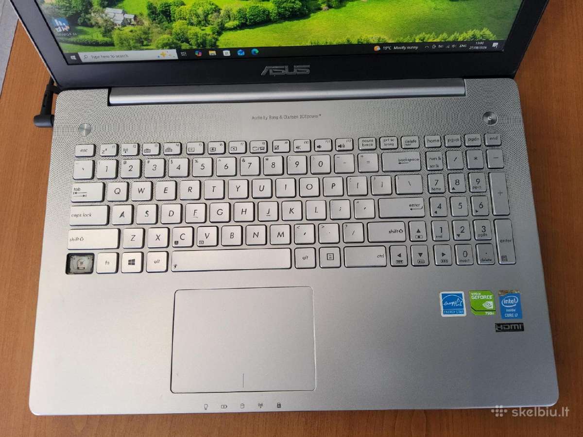 Asus N550jv, i7, GT 750m, 8gb, 240gb - nuotraukos Nr. 2