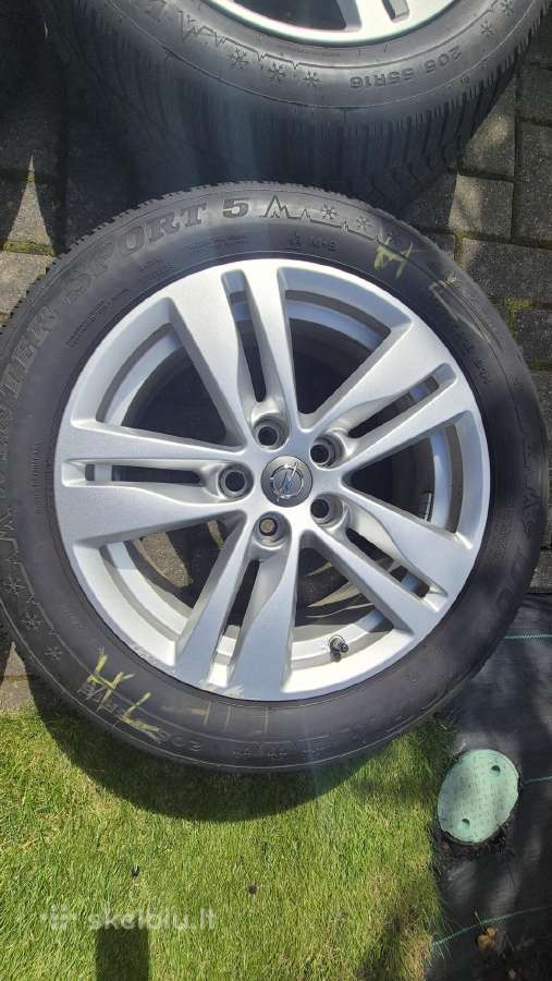 Geros 205/55 R16 Dunlop su Opel Astra K diskais - nuotraukos Nr. 6