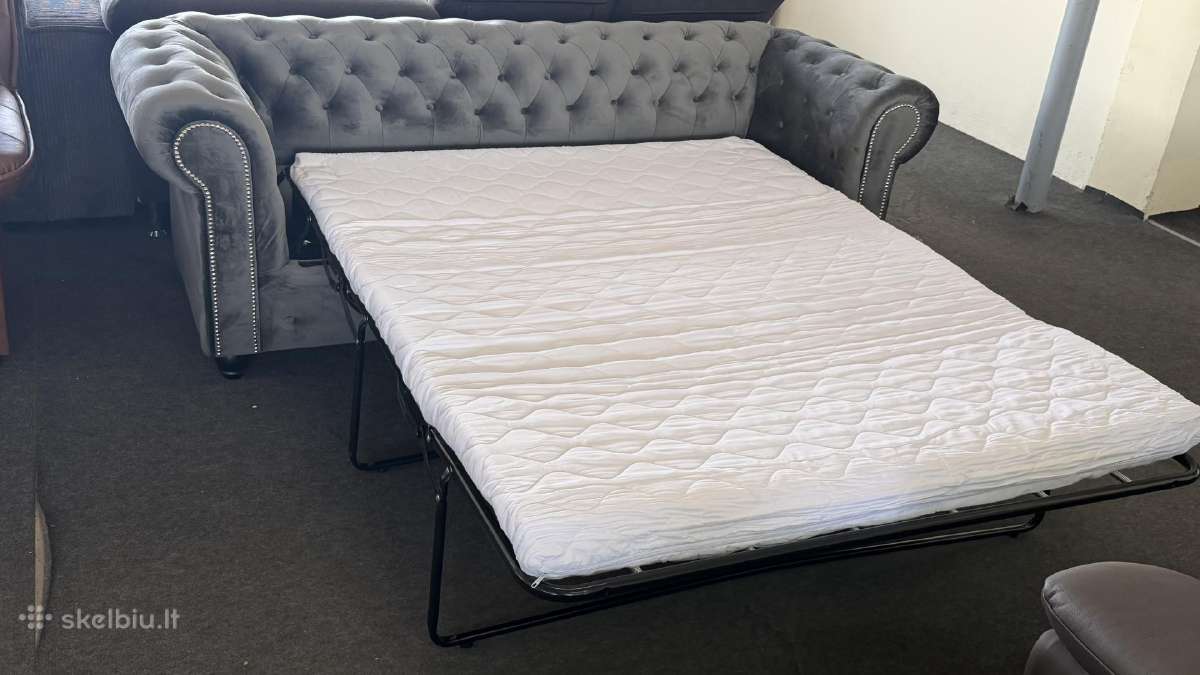 Nauja miegama trivietė sofa, dvivietė sofa - nuotraukos Nr. 3