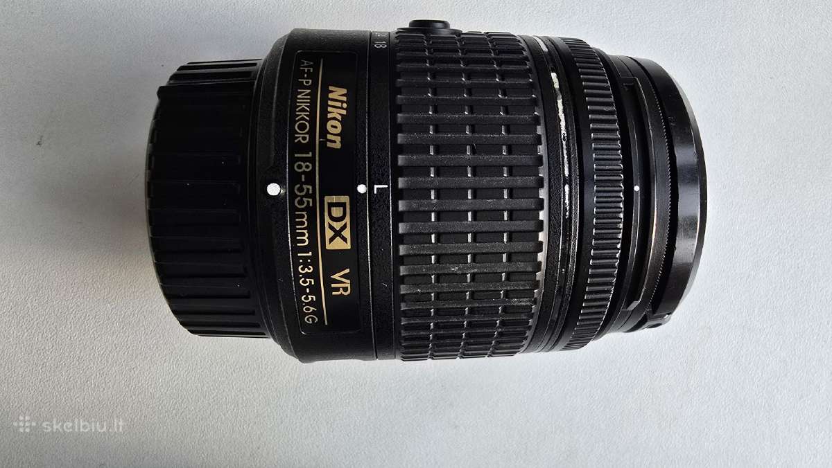 Nikon D3400 Dslr + 3 Lenses + 16 GB Memory Card - nuotraukos Nr. 13