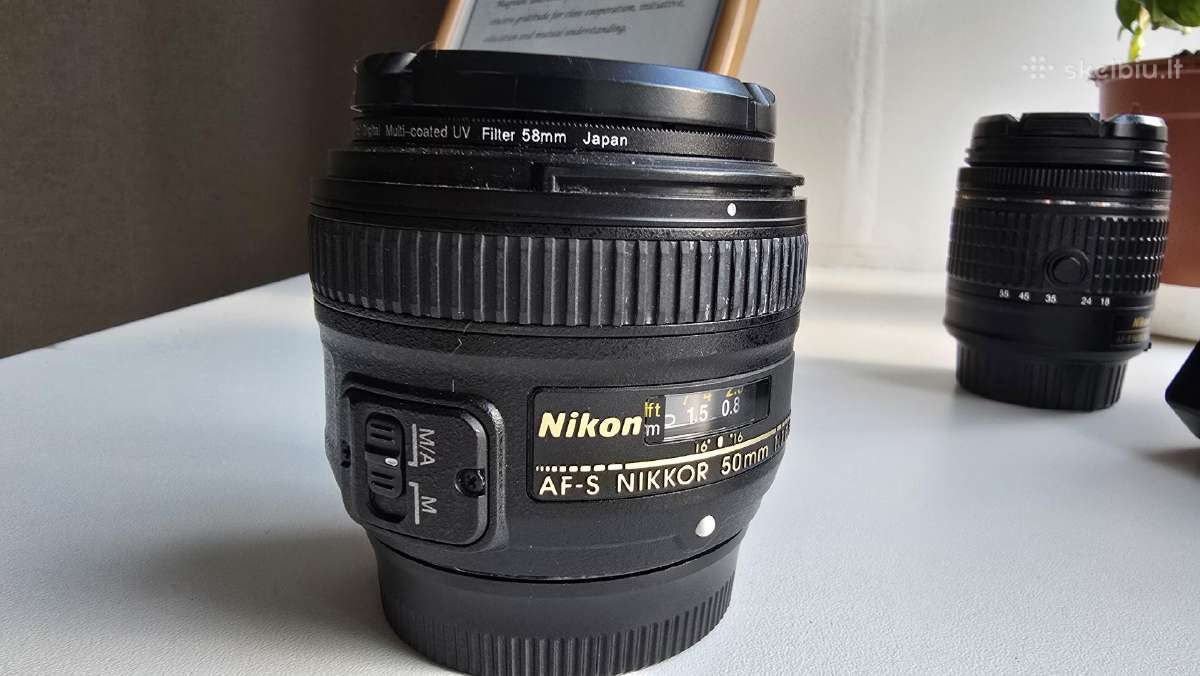 Nikon D3400 Dslr + 3 Lenses + 16 GB Memory Card - nuotraukos Nr. 14