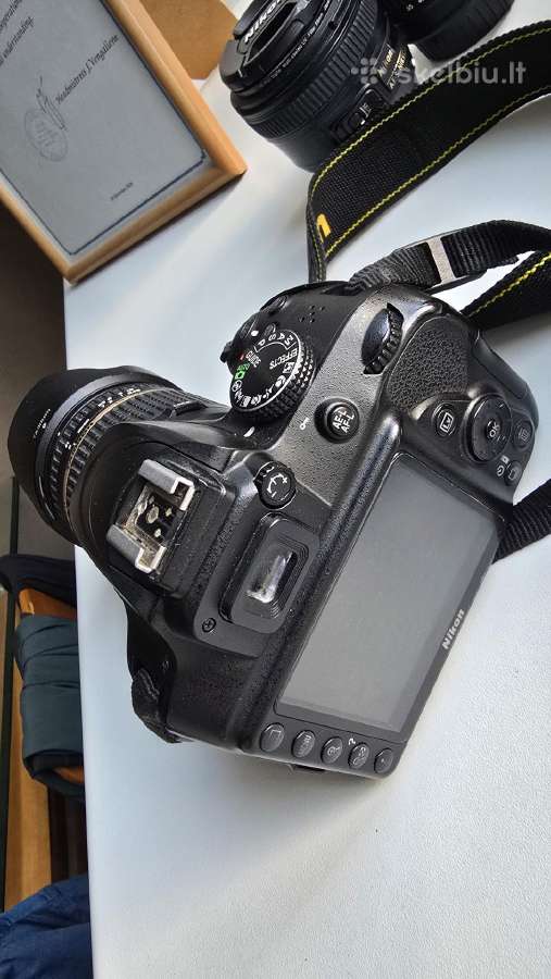 Nikon D3400 Dslr + 3 Lenses + 16 GB Memory Card - nuotraukos Nr. 6