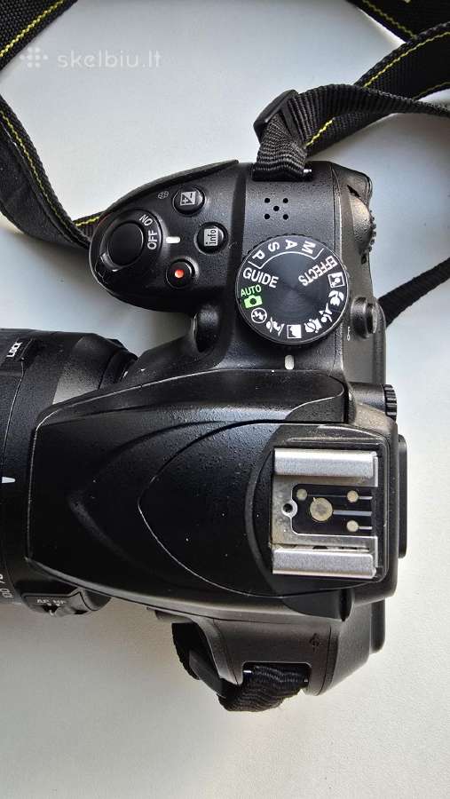 Nikon D3400 Dslr + 3 Lenses + 16 GB Memory Card - nuotraukos Nr. 7