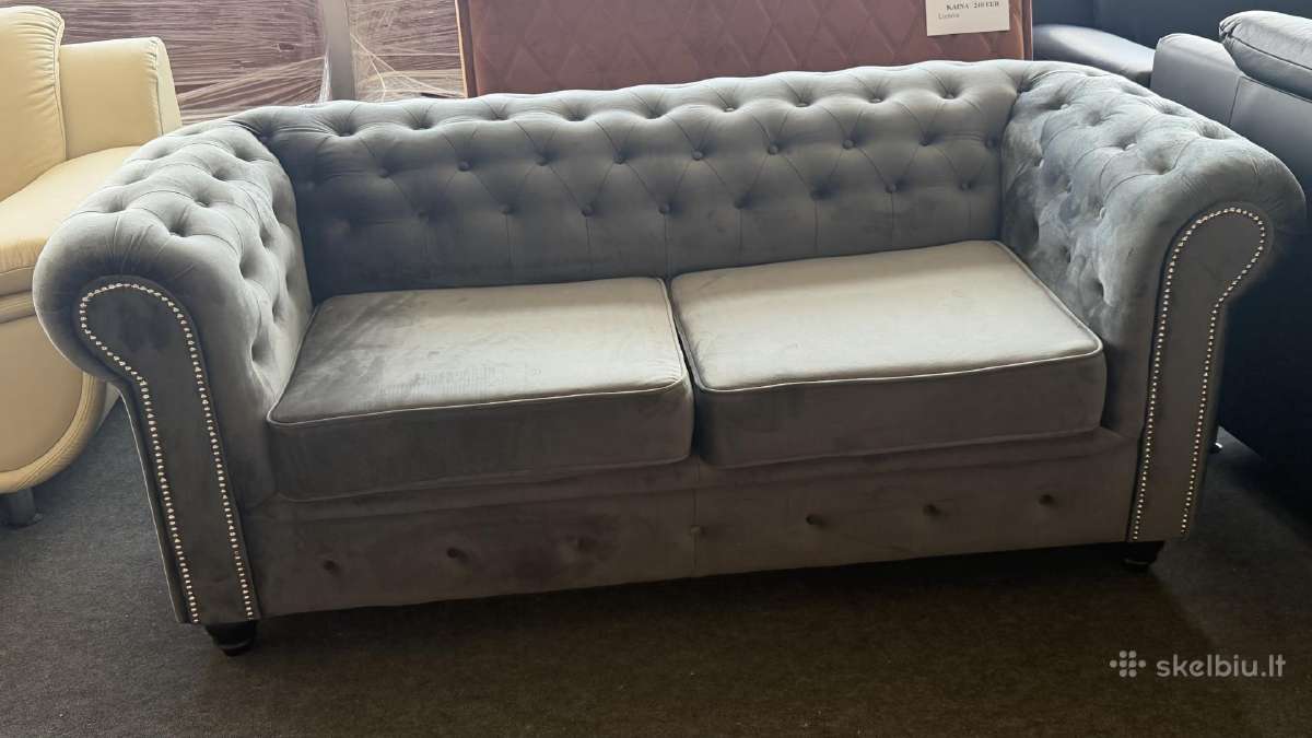 Nauja miegama trivietė sofa, dvivietė sofa - nuotraukos Nr. 5