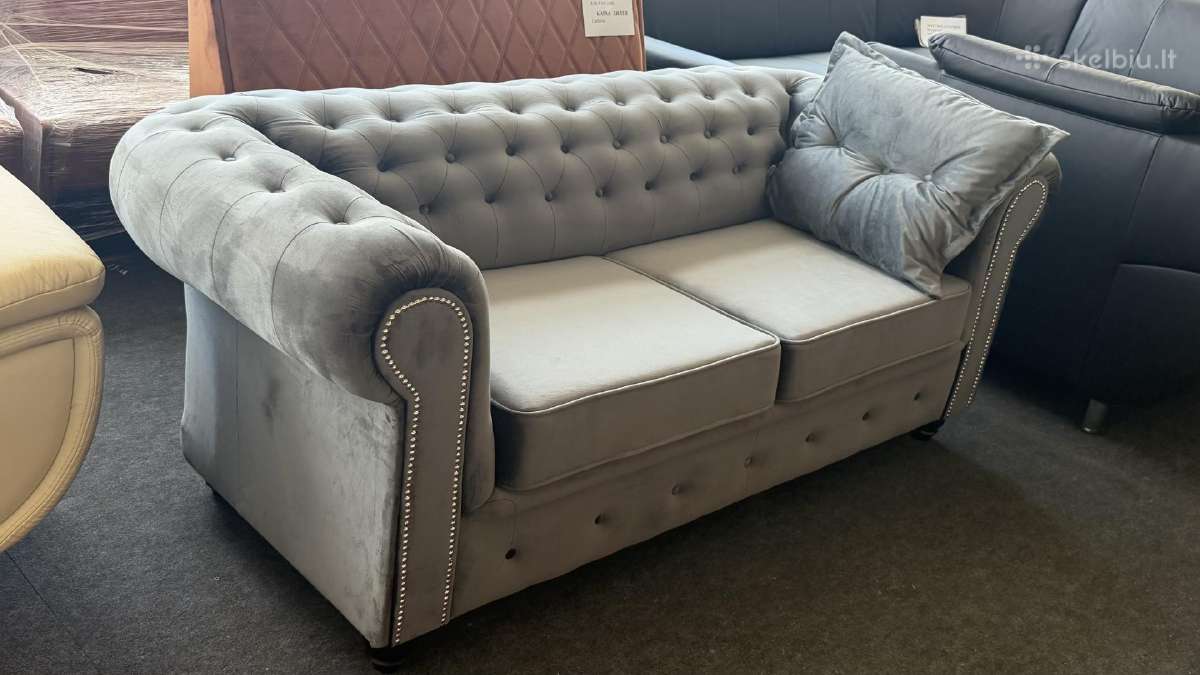Nauja miegama trivietė sofa, dvivietė sofa - nuotraukos Nr. 8