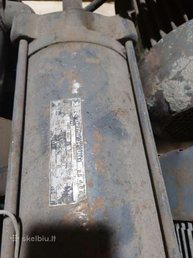 Variklis Mdmu 380v 4 kw 2870 aps/min - nuotraukos Nr. 3