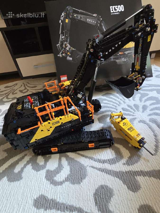 Parduodu Lego Technic Volvo Ec500 Hybrid 42115 - nuotraukos Nr. 4