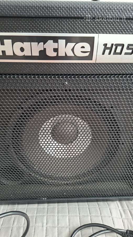 Bosinės gitaros stiprintuvo kolonėlė Hartke - nuotraukos Nr. 2