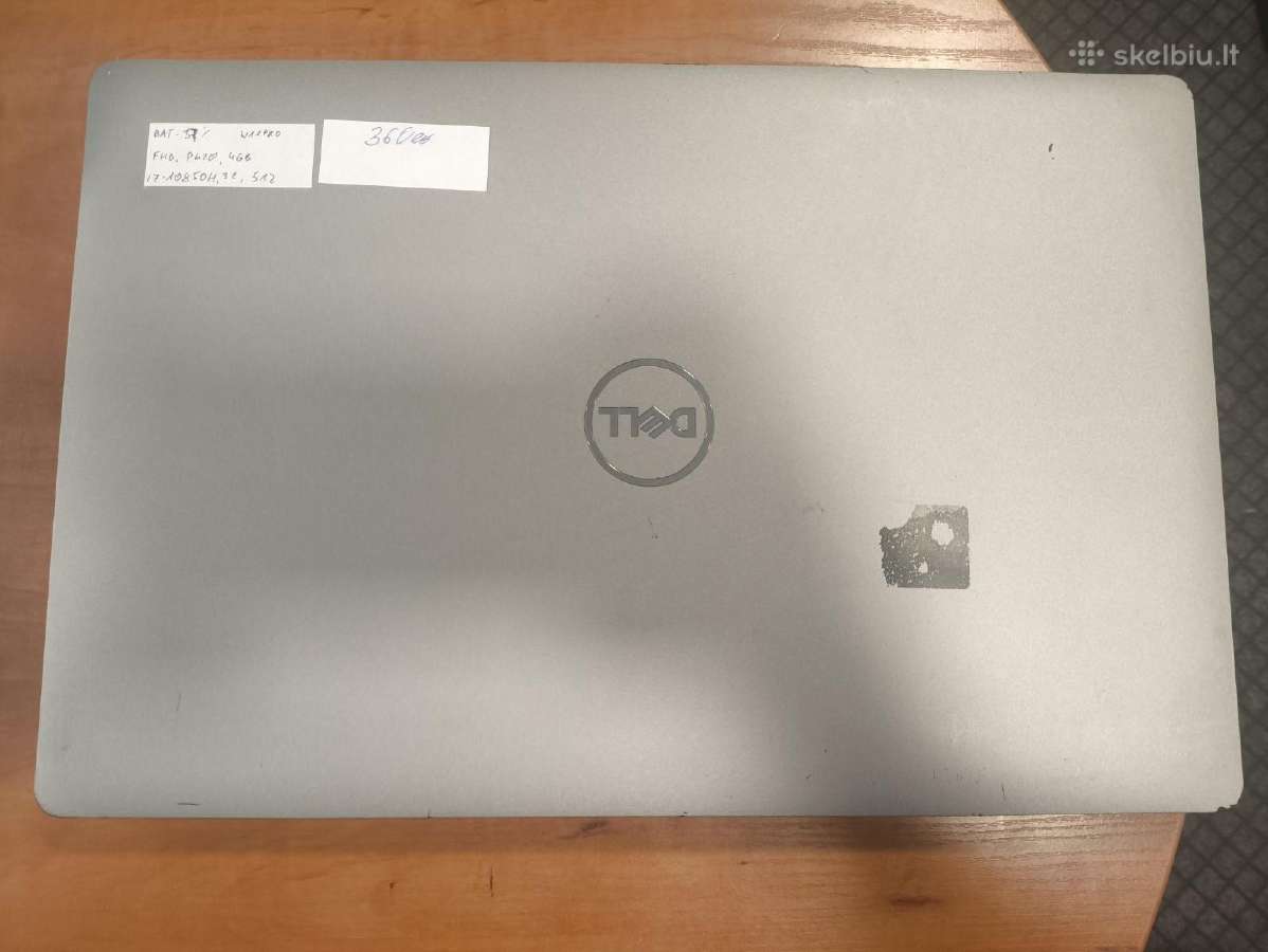Precision 3551 15.6 Ips i7-10850h 32gb 512 P620 4G - nuotraukos Nr. 3