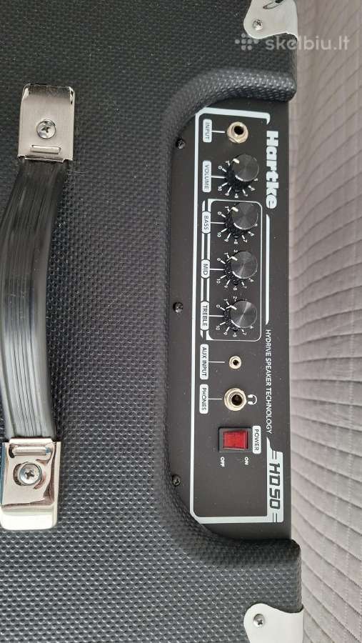 Bosinės gitaros stiprintuvo kolonėlė Hartke - nuotraukos Nr. 3