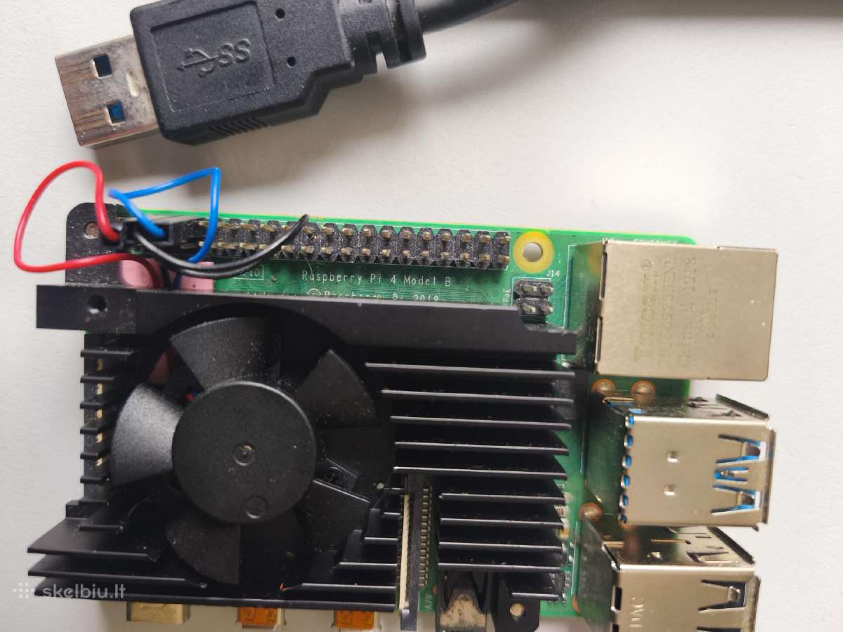 Raspberry Pi 4b 4gb + 120gb SDD - nuotraukos Nr. 2