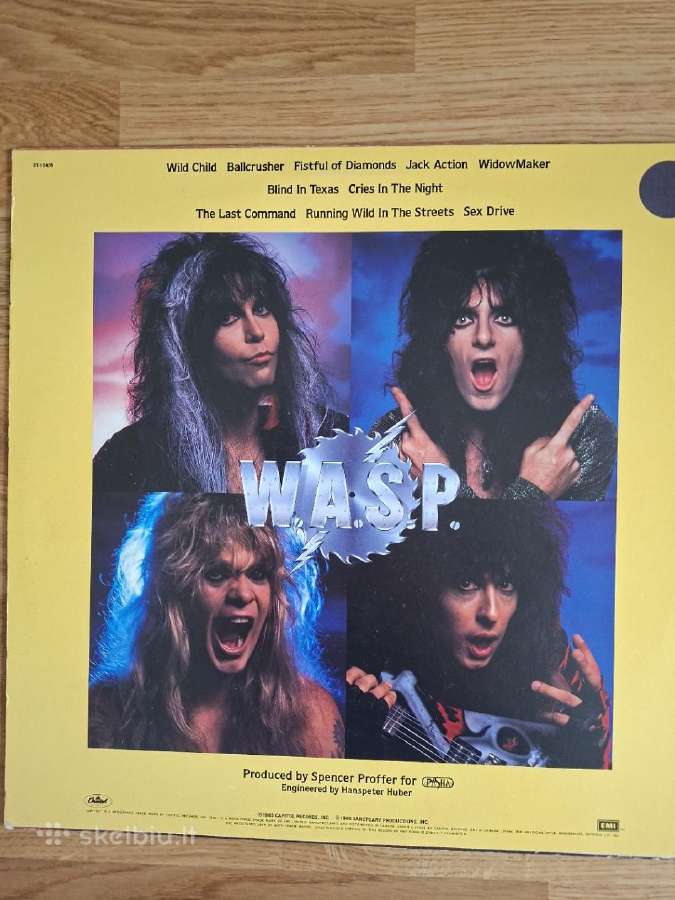 W.a.s.p. 1985 “The Last Command - nuotraukos Nr. 2