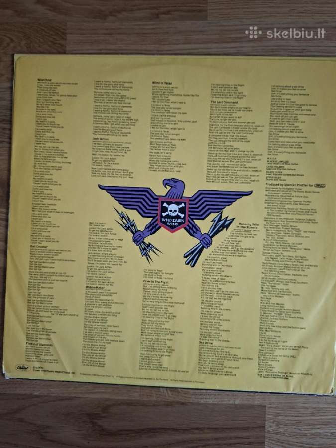 W.a.s.p. 1985 “The Last Command - nuotraukos Nr. 4