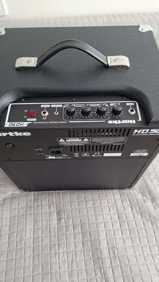 Bosinės gitaros stiprintuvo kolonėlė Hartke - nuotraukos Nr. 5