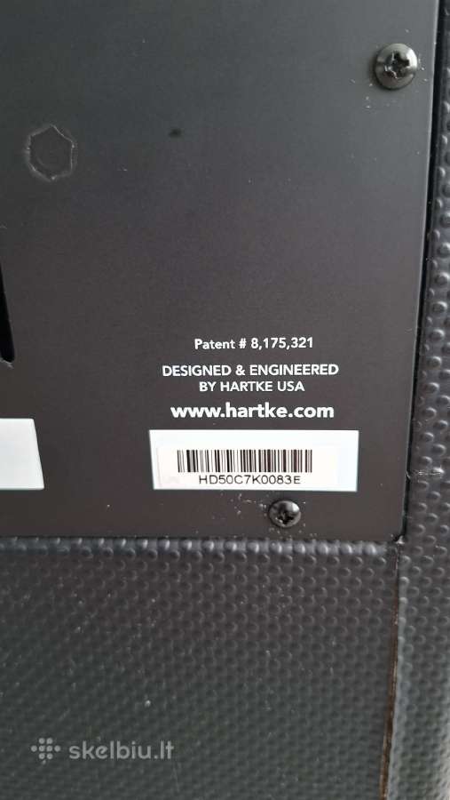 Bosinės gitaros stiprintuvo kolonėlė Hartke - nuotraukos Nr. 6