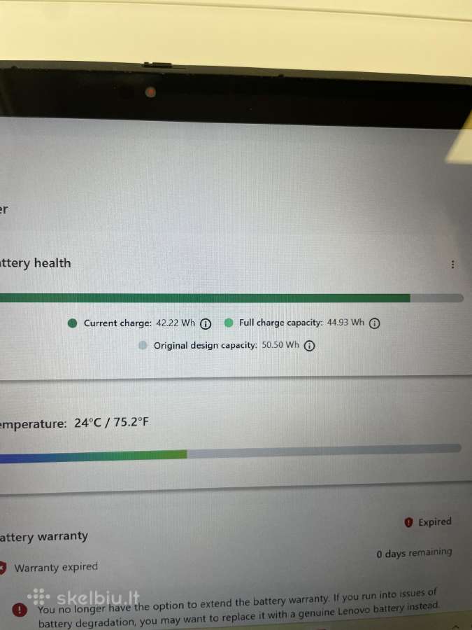 Lenovo Thinkpad X13 Yoga Gen1 i5-1135g7 8gb 256gb - nuotraukos Nr. 8