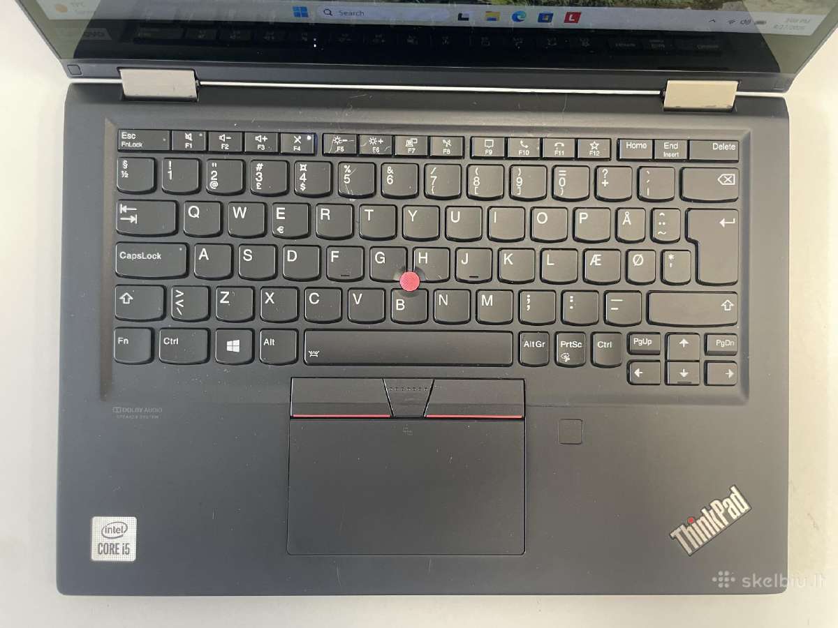 Lenovo Thinkpad X13 Yoga Gen1 i5-1135g7 8gb 256gb - nuotraukos Nr. 4