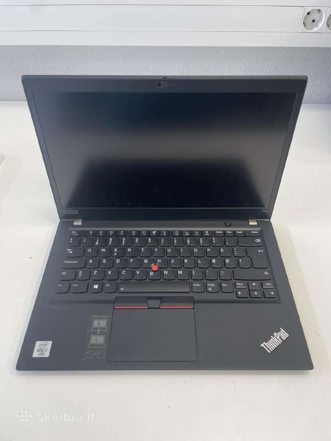 Lenovo Thinkpad T14s Gen1 i7-10610u 512gb SSD 32gb - nuotraukos Nr. 4