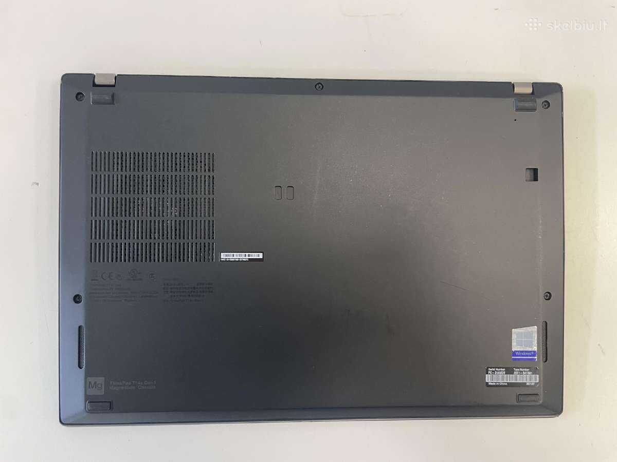 Lenovo Thinkpad T14s Gen1 i7-10610u 512gb SSD 32gb - nuotraukos Nr. 6