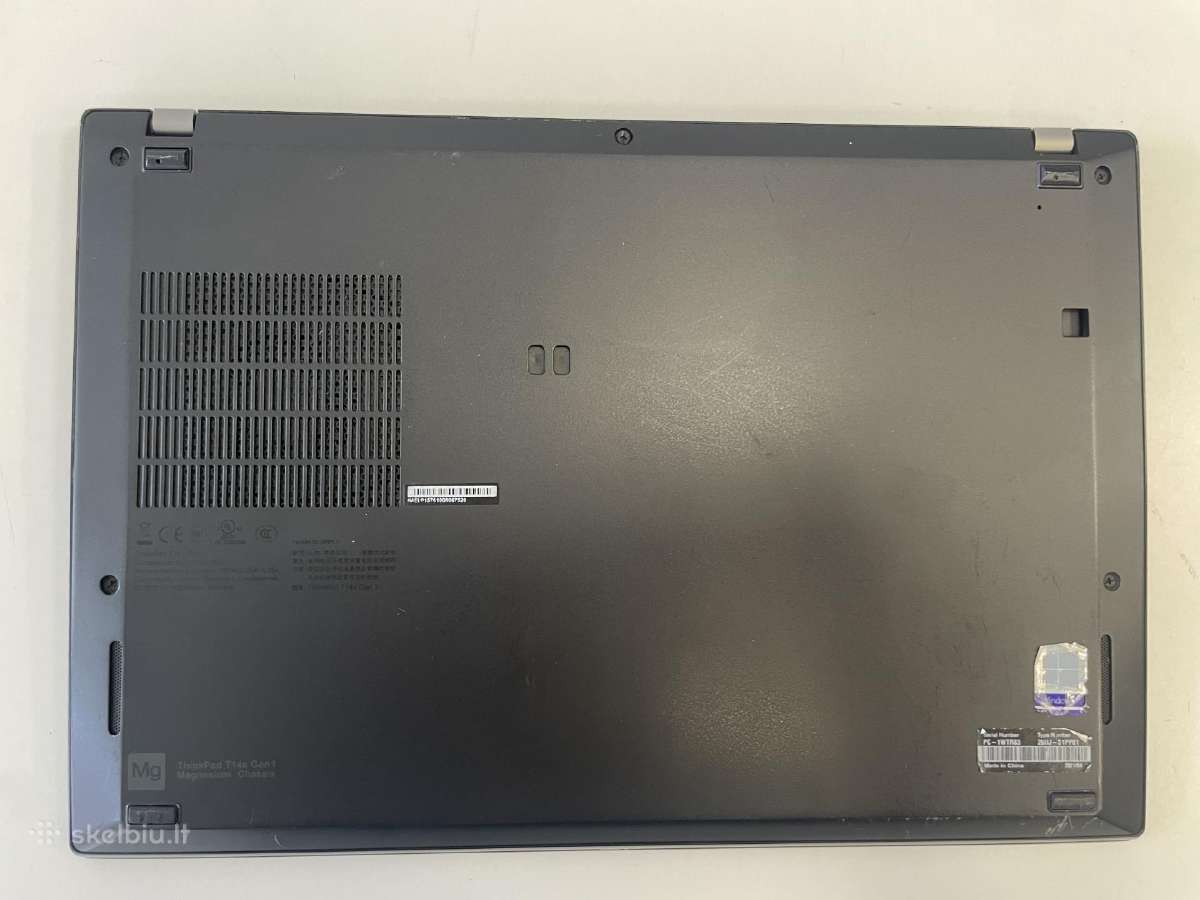 Lenovo Thinkpad T14s Gen1 R7p4750u 512gb SSD 32gb - nuotraukos Nr. 6