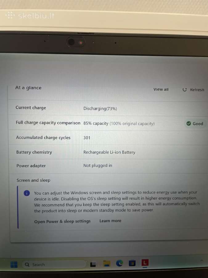 Lenovo Thinkpad T14s Gen1 R7p4750u 512gb SSD 32gb - nuotraukos Nr. 9