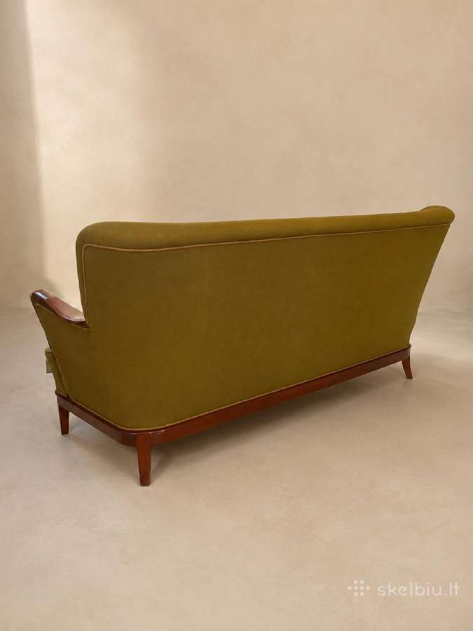 Mid-century baldų komplektas: Sofa + 5-ios kėdės - nuotraukos Nr. 10