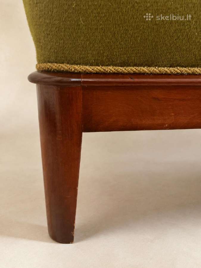 Mid-century baldų komplektas: Sofa + 5-ios kėdės - nuotraukos Nr. 12