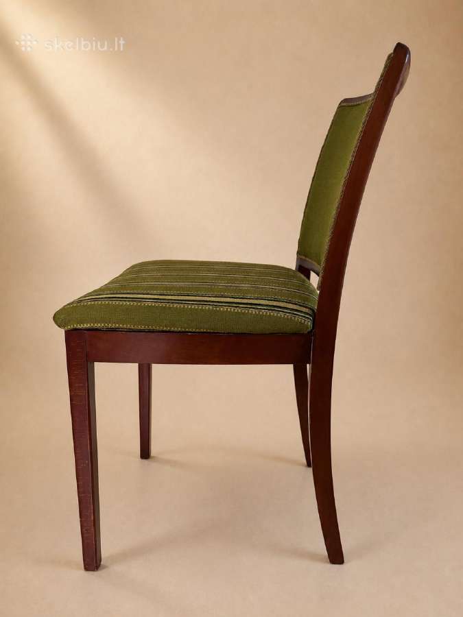 Mid-century baldų komplektas: Sofa + 5-ios kėdės - nuotraukos Nr. 16