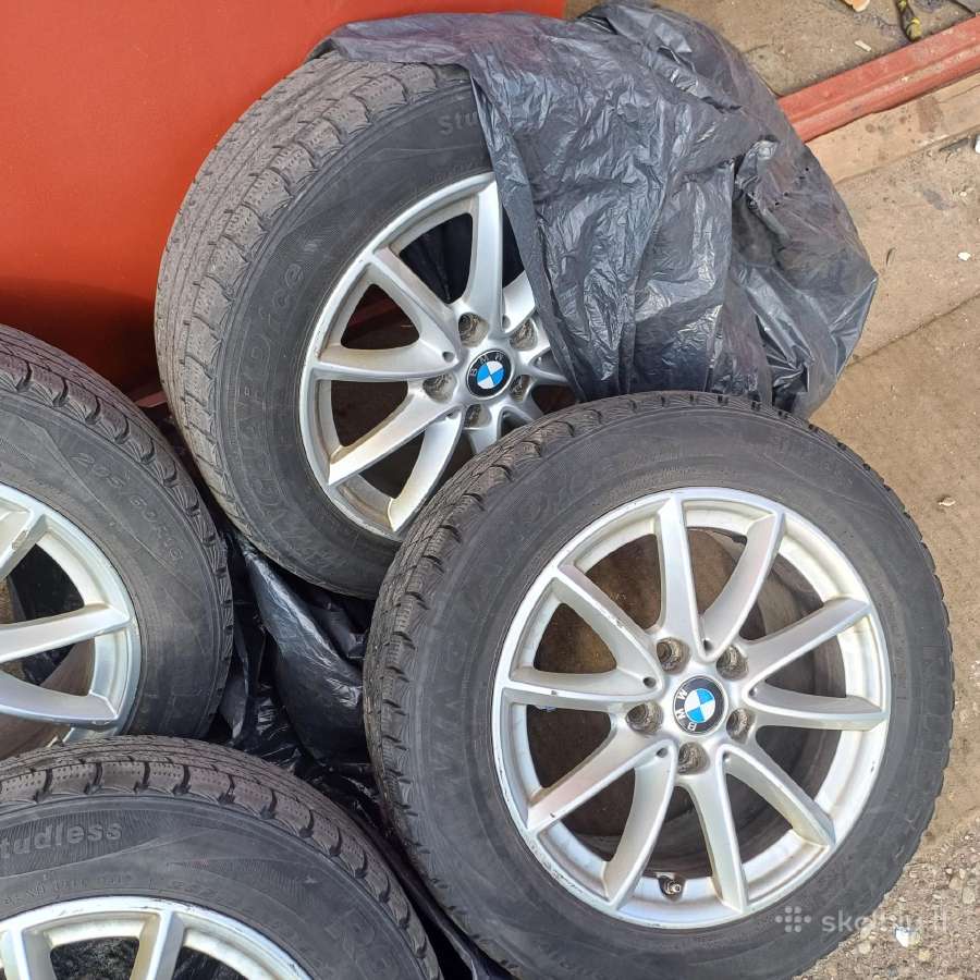 Bmw ratlankiai su r16 205/60 m+s padangom - nuotraukos Nr. 4