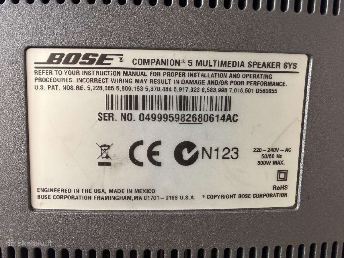 Bose Companion 5 - nuotraukos Nr. 4