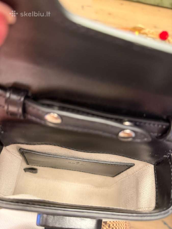 Gucci bambukinis mini odinis telefono dėklas - nuotraukos Nr. 8