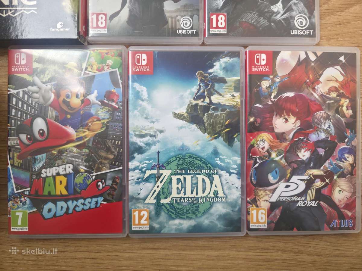 Nintendo switch žaidimai pro pultelis - nuotraukos Nr. 4