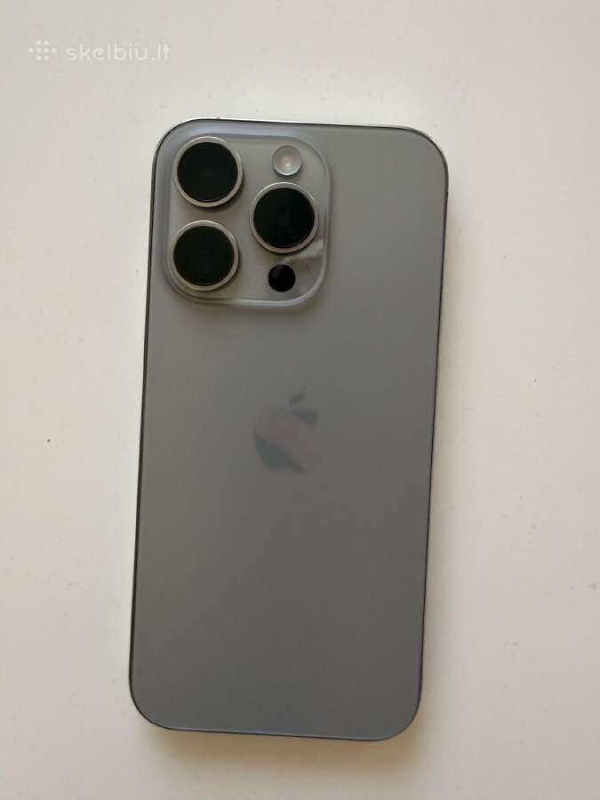 iPhone 15 pro 128 GB - nuotraukos Nr. 2