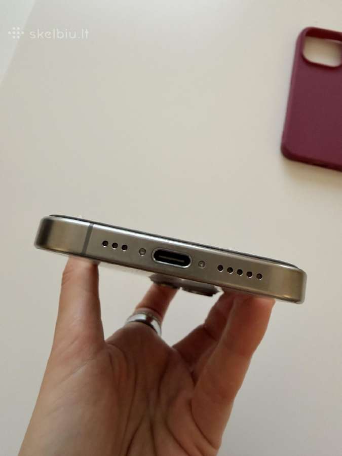iPhone 15 pro 128 GB - nuotraukos Nr. 8