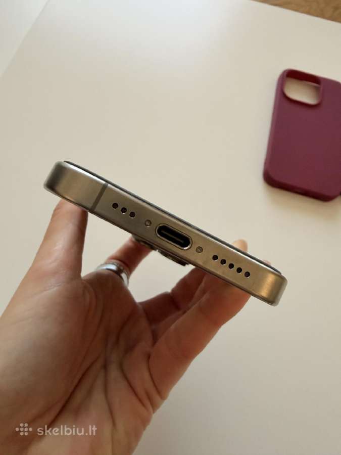 iPhone 15 pro 128 GB - nuotraukos Nr. 12
