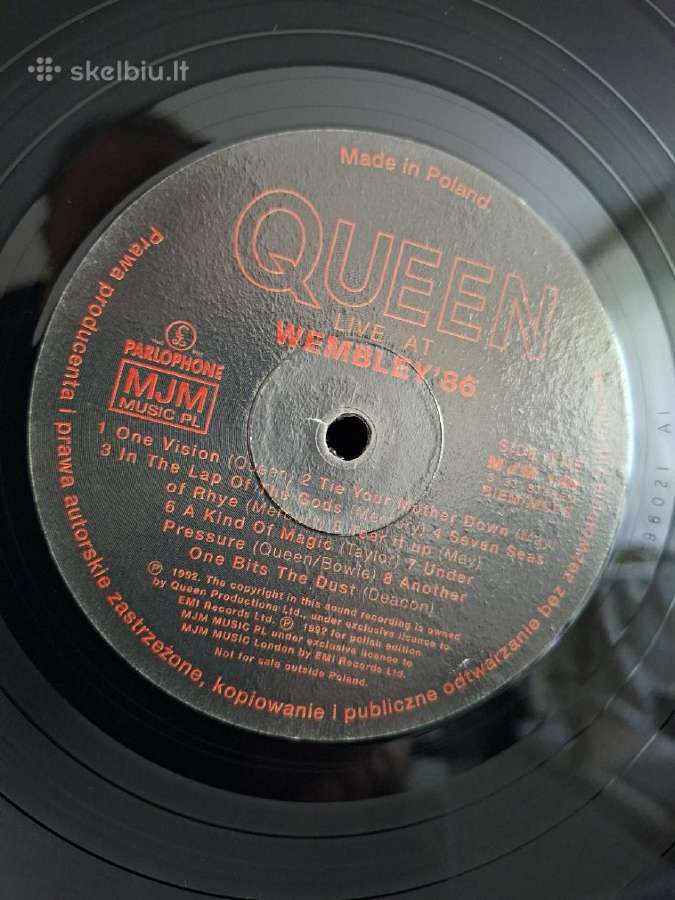 Queen 1992 “Live At Wembley ‘86 - nuotraukos Nr. 4