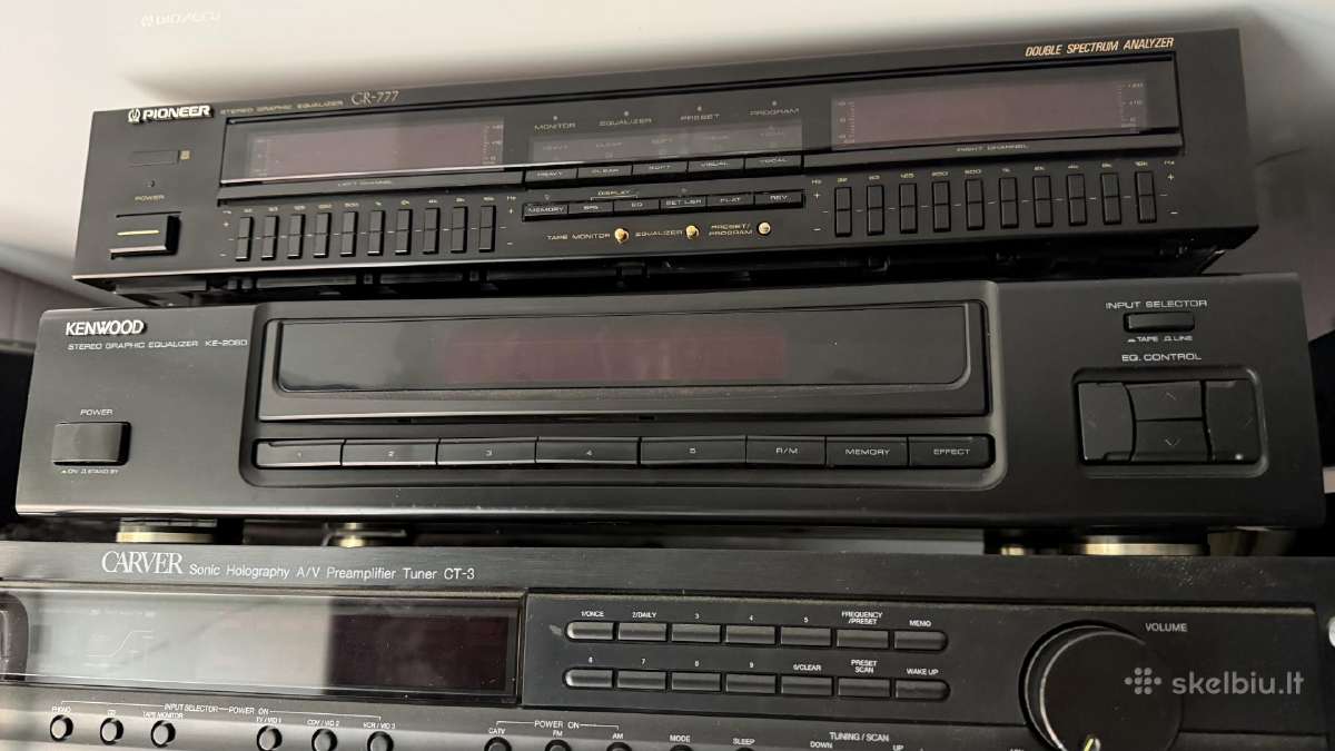 Kenwood C1 / preamp / pradiniai - nuotraukos Nr. 2