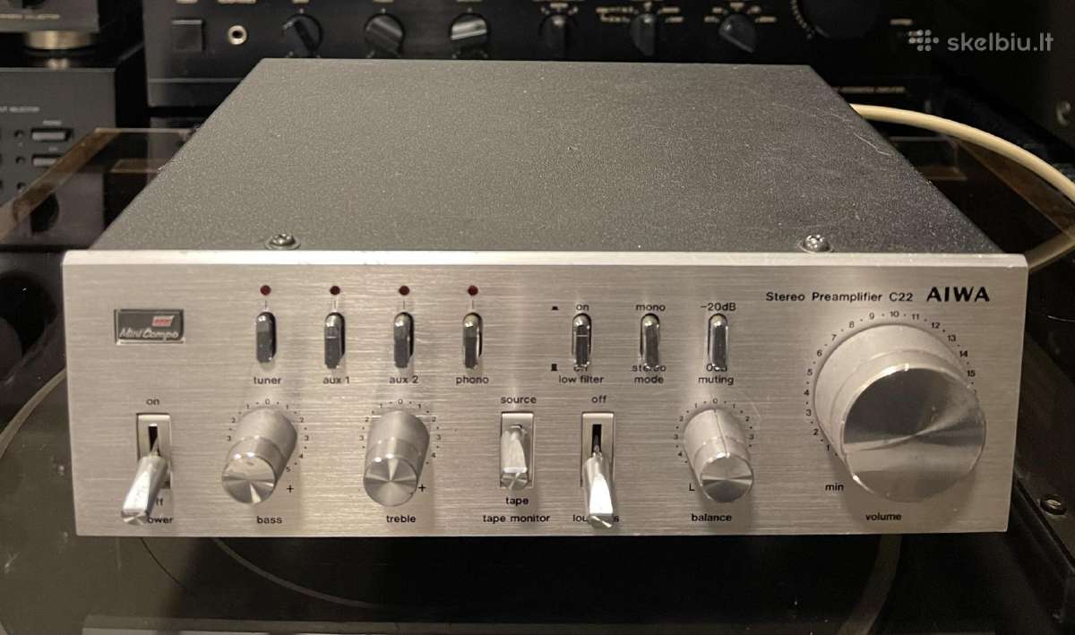 Kenwood C1 / preamp / pradiniai - nuotraukos Nr. 8