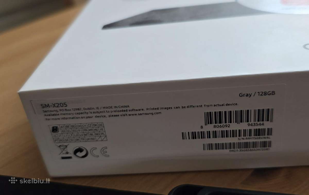 Galaxy Tab A8 Sm-x205 128 GB - nuotraukos Nr. 3