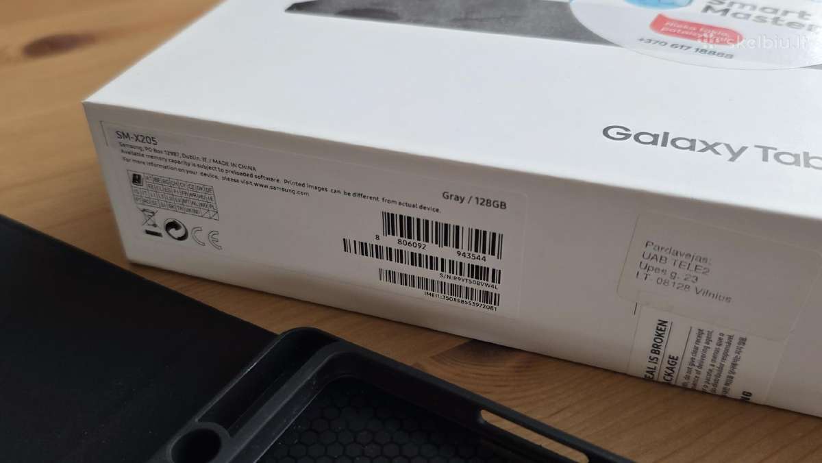 Galaxy Tab A8 Sm-x205 128 GB - nuotraukos Nr. 12