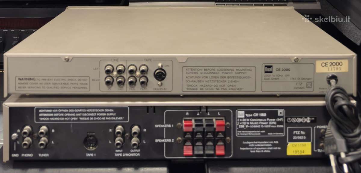 Kenwood C1 / preamp / pradiniai - nuotraukos Nr. 13