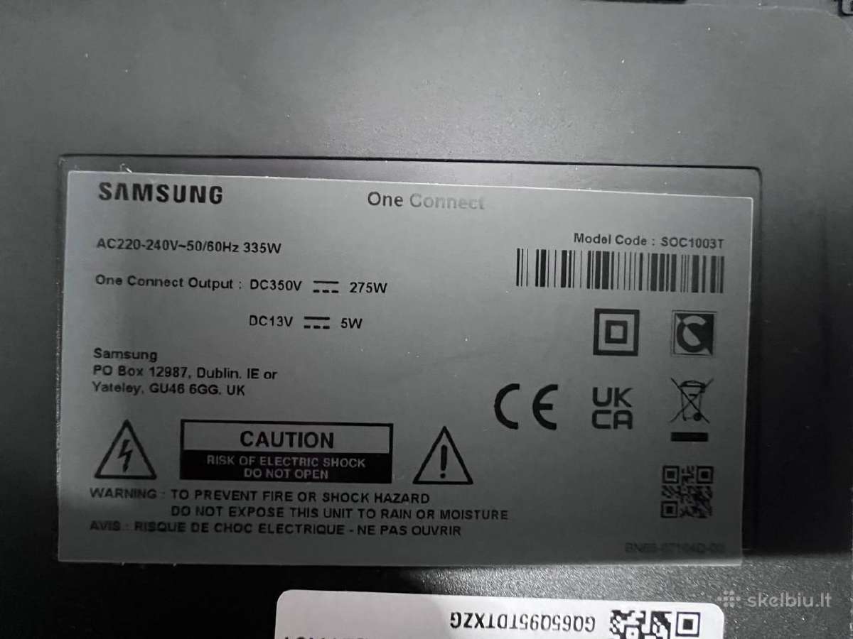 Samsung Qe65q95tdt 65" Qled 4k Smart TV (120 Hz) - nuotraukos Nr. 4