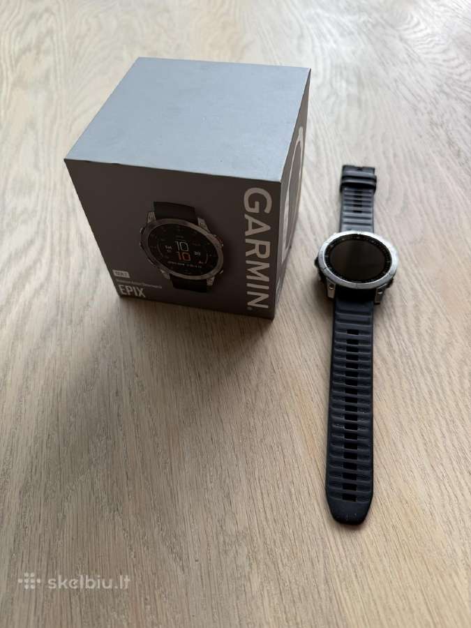 Garmin Epix Gen 2 47 mm steel - nuotraukos Nr. 4