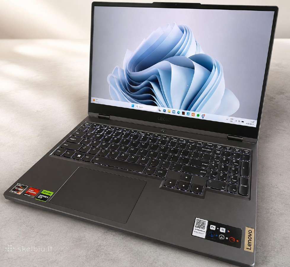 Lenovo Legion 5 6600h/rtx 3060/16gb/512gb - nuotraukos Nr. 2