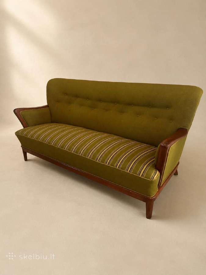Daniška retro sofa (galimai Alfred Christensen) - nuotraukos Nr. 2