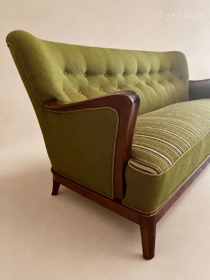 Daniška retro sofa (galimai Alfred Christensen) - nuotraukos Nr. 3